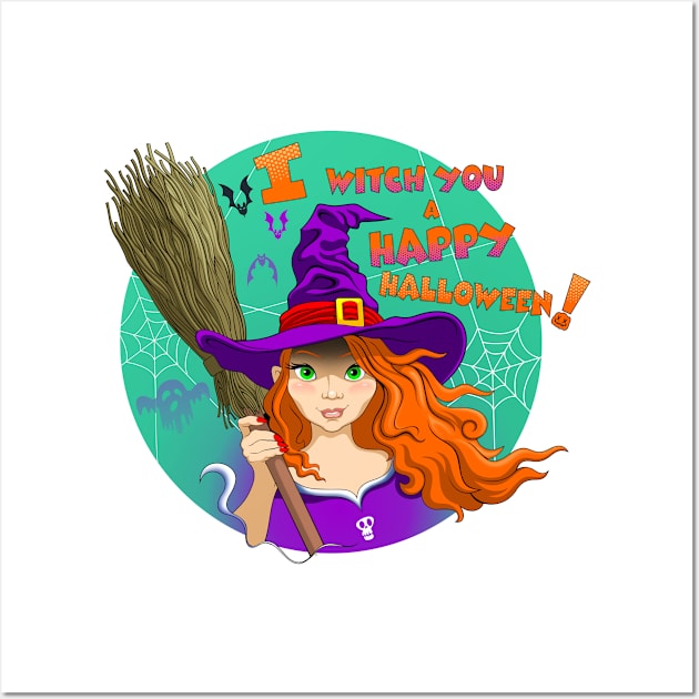 Halloween. The Power of Witches Wall Art by Karlov Print